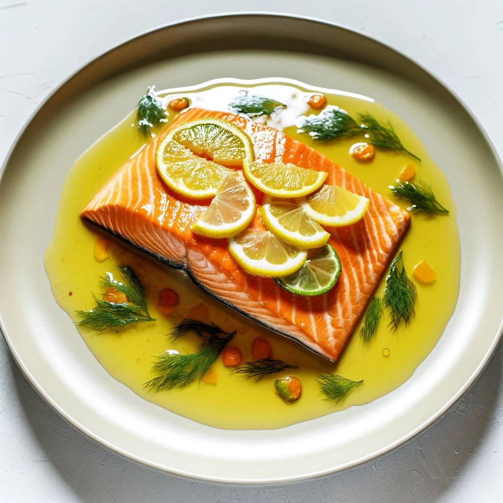 Coho Salmon with Citrus Glaze