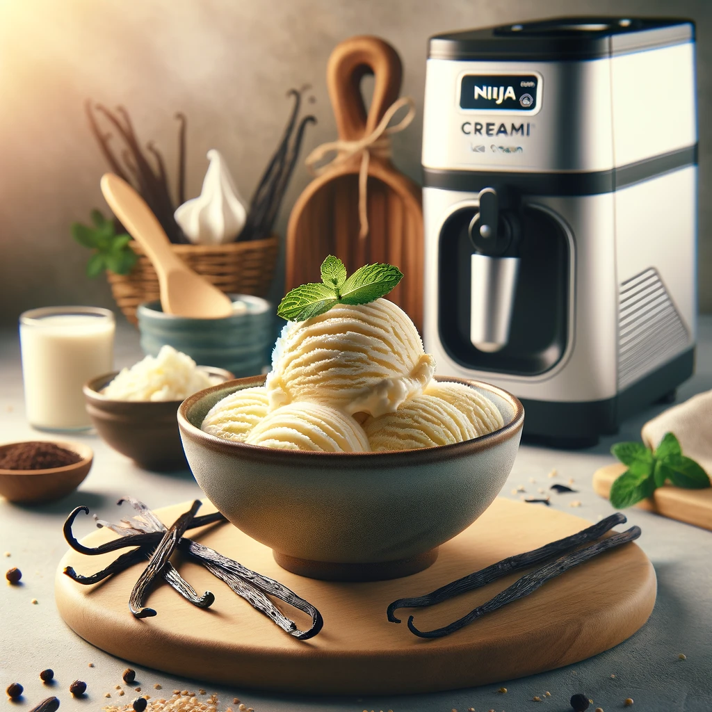 Ninja Creami Vanilla Ice Cream Recipe