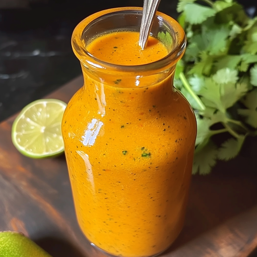 🌿🥭🍋 Cilantro Mango Lime Sauce Recipe 🍋🥭🌿