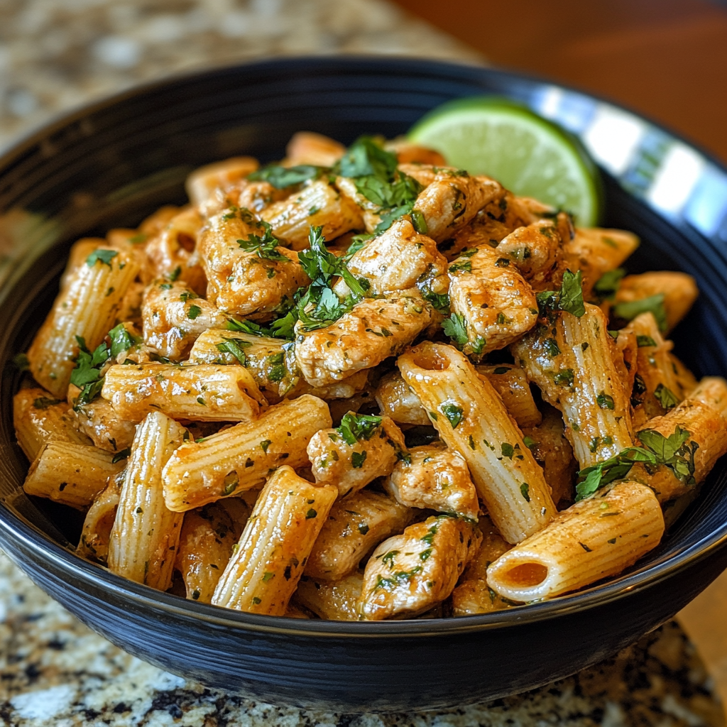 Creamy Cilantro-Lime Chicken Pasta: A Family Favorite