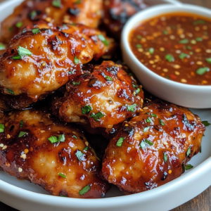 Firecracker Sauce Recipe 🌶️ This sauce combines sweet, spicy, and umami flavors, perfect for glazing chicken or as a dipping sauce. Ingredients: 1/4 cup sweet chili sauce 2 tbsp Sriracha (adjust for spice preference) 2 tbsp soy sauce 1 tbsp brown sugar 1 clove garlic, minced (optional for extra flavor) 1 tbsp water (optional for adjusting thickness) Instructions: In a small saucepan, combine sweet chili sauce, Sriracha, soy sauce, and brown sugar. Heat over medium heat, stirring until the sugar dissolves and the sauce thickens slightly. Taste and adjust seasoning (add more Sriracha for spice, or sugar for sweetness). Use immediately as a glaze or let it cool for dipping. This bold sauce works beautifully for dishes like Firecracker Chicken, giving a sticky, flavorful finish! 🌟