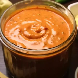 Copycat McDonald’s Spicy Pepper Sauce Recipe 🌶️🍔 By Nova’s Spice Lab 🍽️ If you’ve ever craved the bold, zesty kick of McDonald’s spicy pepper sauce, this copycat recipe will be your new go-to! Perfect for burgers, fries, chicken nuggets, or any dish needing a flavorful punch, this homemade version is simple to make and packed with deliciousness. Ingredients You’ll Need 📝 Here’s a list of pantry staples and spices to recreate the iconic sauce: 1/4 cup mayonnaise – For a creamy base. 2 tablespoons sriracha sauce – Adjust the quantity to suit your spice tolerance. 1 tablespoon Dijon mustard – Adds a tangy depth. 1 tablespoon honey – Balances the heat with a touch of sweetness. 1 tablespoon white vinegar – Enhances the tanginess. 1/2 teaspoon garlic powder – For a savory undertone. 1/4 teaspoon onion powder – Complements the garlic flavor. 1/4 teaspoon smoked paprika – Adds a subtle smoky aroma. Salt and pepper to taste – To perfect the seasoning. Step-by-Step Instructions 🔪 1. Mix the Sauce: In a medium-sized bowl, combine the mayonnaise, sriracha sauce, Dijon mustard, honey, white vinegar, garlic powder, onion powder, and smoked paprika. Use a whisk or spoon to mix thoroughly until the sauce is smooth and well-blended. 2. Adjust the Seasoning: Taste the sauce and tweak the flavors to your liking. If you prefer more heat, add an extra dash of sriracha. For a sweeter touch, drizzle in a bit more honey. Adjust the salt and pepper to suit your palate. 3. Chill and Serve: Transfer the sauce to a small container and cover it. Refrigerate for at least 30 minutes. This chilling time allows the flavors to meld beautifully, creating a cohesive and irresistible taste. 4. Enjoy the Magic: Serve this versatile sauce with fries, chicken nuggets, or burgers. It’s also a fantastic addition to wraps, sandwiches, or even as a salad dressing for a spicy twist! Why You’ll Love This Recipe Quick and Easy: Takes less than 10 minutes to prepare. Customizable: Adjust spice, sweetness, or tanginess to suit your preferences. Versatile: Works as a dipping sauce, spread, or dressing. Budget-Friendly: Made with common ingredients you likely already have. Tips for the Perfect Spicy Pepper Sauce Experiment with Heat Levels: Try other hot sauces like Tabasco or cayenne pepper for different heat profiles. Make It Vegan: Substitute regular mayonnaise with vegan mayo for a plant-based version. Add Fresh Herbs: Incorporate finely chopped cilantro or parsley for a fresh twist. Storage: Keep the sauce in an airtight container in the fridge for up to a week. Serving Suggestions This sauce isn’t just limited to fast-food-inspired dishes! Try it with: Grilled chicken or fish tacos. Sweet potato fries for a sweet and spicy combo. Drizzled over roasted vegetables. As a marinade for chicken wings or shrimp. Frequently Asked Questions (FAQs) 1. Can I make this sauce less spicy? Absolutely! Reduce the amount of sriracha or replace it with a milder hot sauce. 2. How long does this sauce last? When stored in an airtight container in the refrigerator, it can last up to 7 days. 3. Can I freeze this sauce? It’s not recommended to freeze mayonnaise-based sauces, as they can separate upon thawing. 4. What can I use instead of Dijon mustard? You can substitute Dijon mustard with yellow mustard or a teaspoon of white wine vinegar. 5. Can I make this sauce healthier? Yes! Use low-fat or Greek yogurt instead of mayonnaise for a lighter version. 6. Is this sauce gluten-free? Most of the ingredients are naturally gluten-free, but always check labels, especially for Dijon mustard and hot sauces. Conclusion This Copycat McDonald’s Spicy Pepper Sauce Recipe is a game-changer for anyone who loves bold, spicy flavors. It’s easy to make, endlessly versatile, and will elevate any dish it touches. Whether you’re hosting a backyard BBQ, whipping up a quick snack, or recreating your favorite fast food meal, this sauce is a must-try.