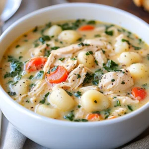 Creamy Chicken Gnocchi Soup Recipe