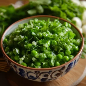 Easy Green Pea Salad Recipe