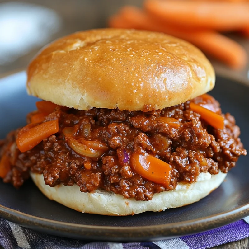 Easy Sloppy Joe Recipe - A Classic Comfort Food