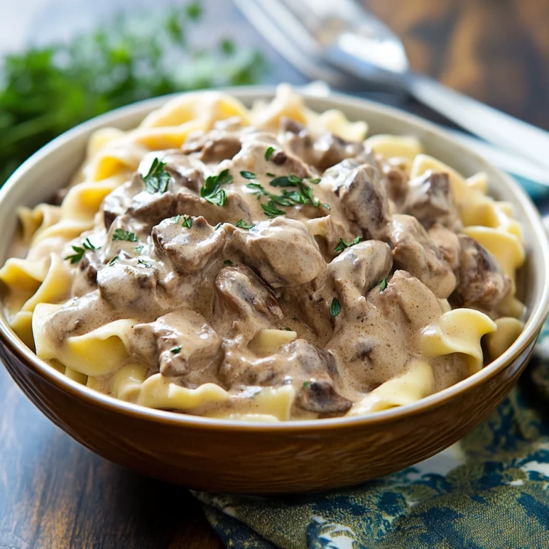 Beef Stroganoff Recipe : Easy Comfort Food