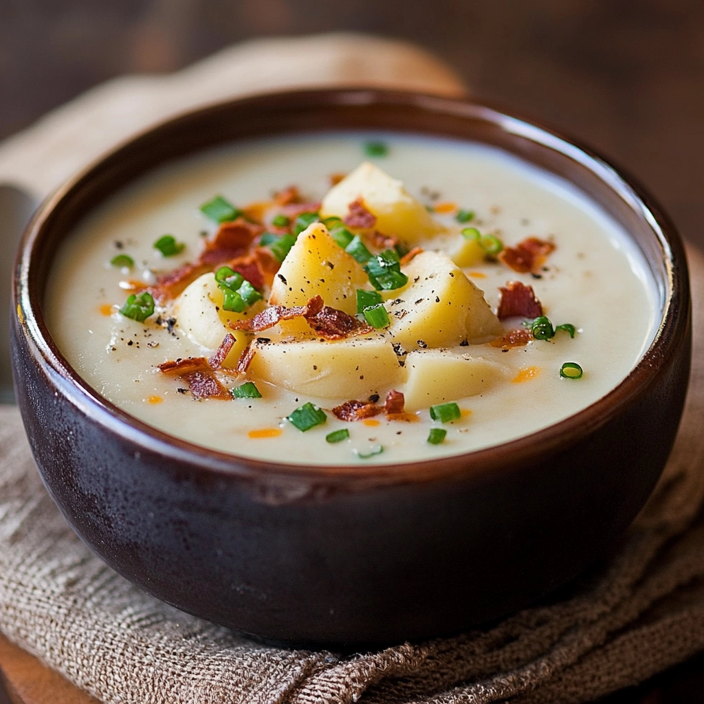 Baked Potato Soup - Creamy & Comforting