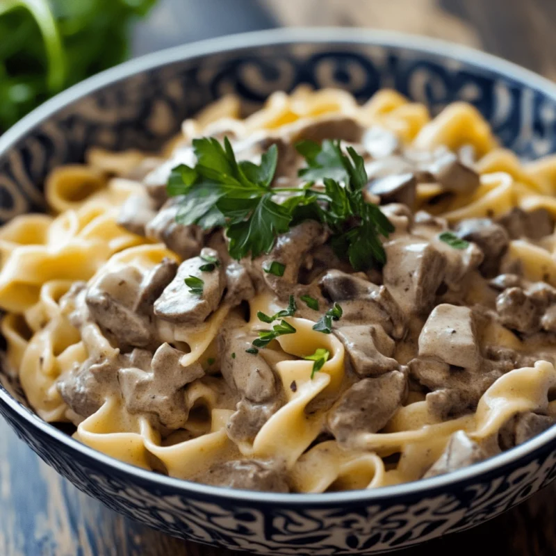 Beef Stroganoff Recipe : Easy Comfort Food