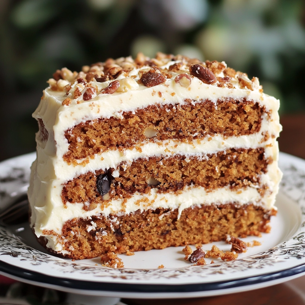 Carrot Cake Recipe with Cream Cheese Frosting