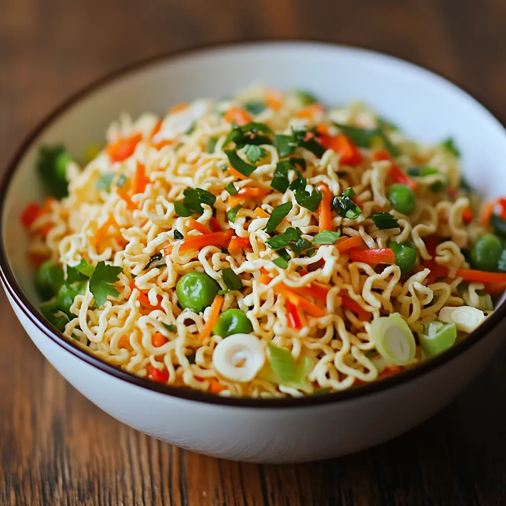 Ramen Salad Recipe – A Crunchy, Flavorful Dish for Any Occasion