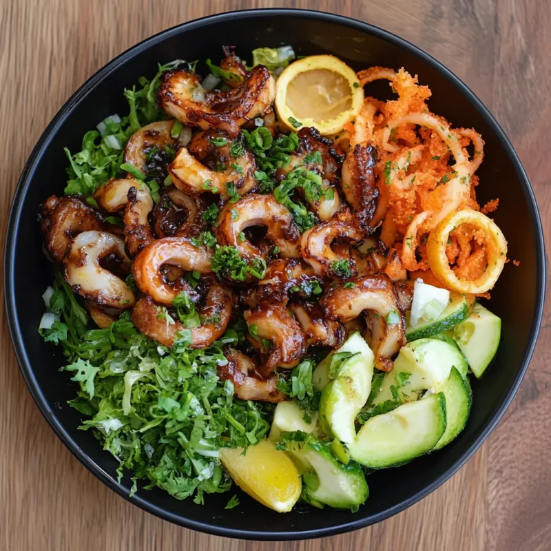 Octopus Salad with Lemon and Olive Oil