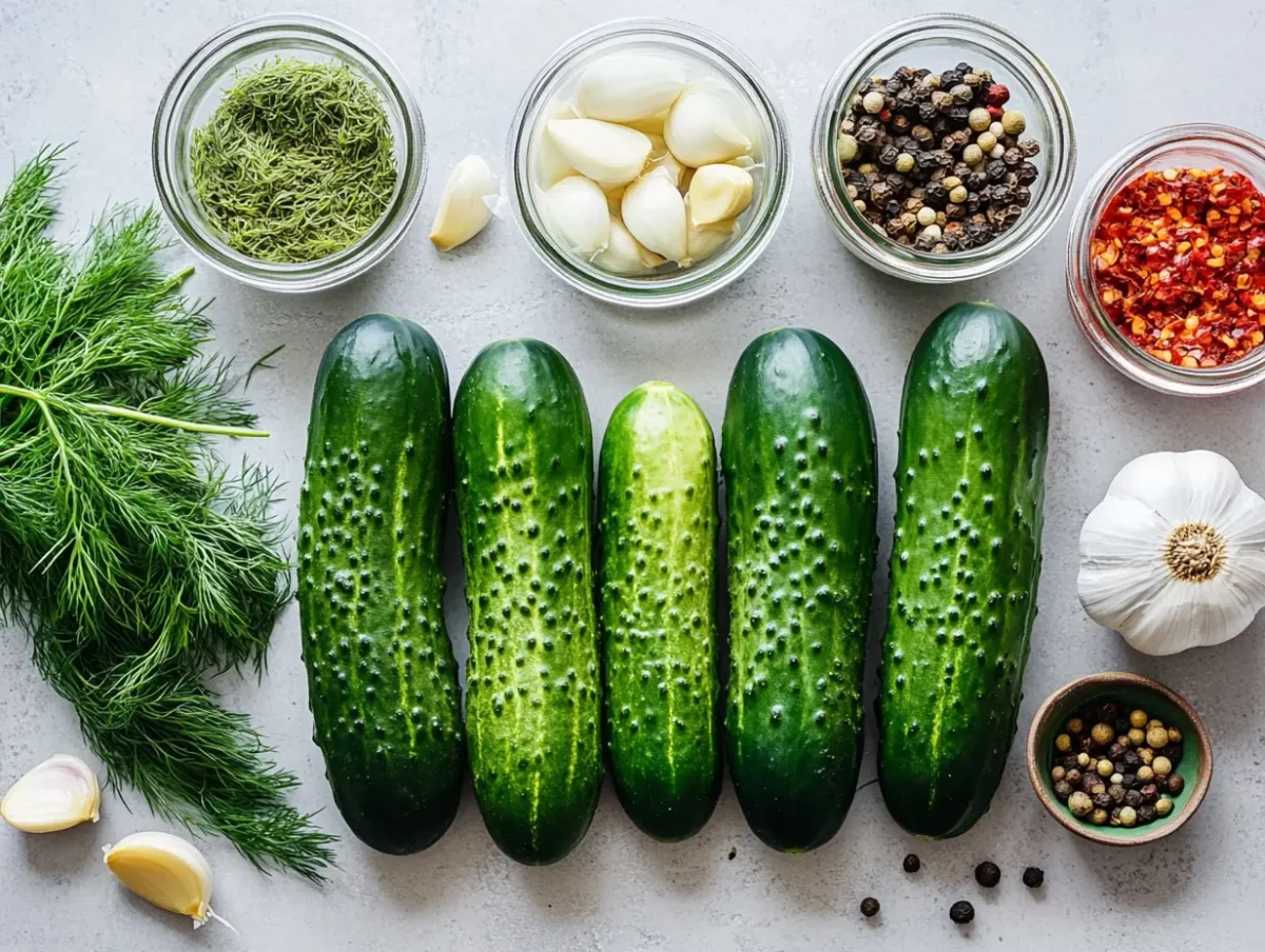 Homemade Refrigerator Pickles! novarecipes