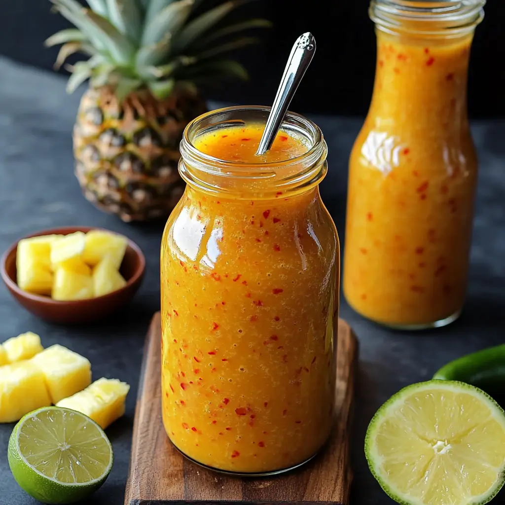 The Ultimate Guide to Homemade Sauces: From Hot to Savory Classics 4 PineappleHabaneroHotSauce