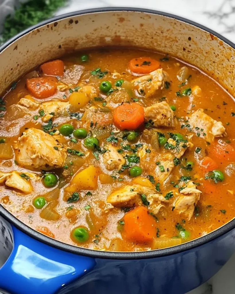 Easy Slow Cooker Chicken Stew Recipe