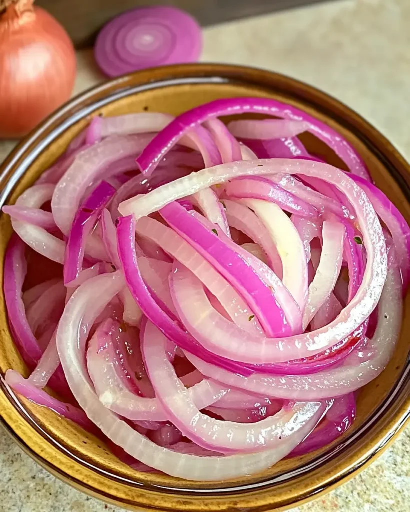 Easy Pickled Onions Recipe