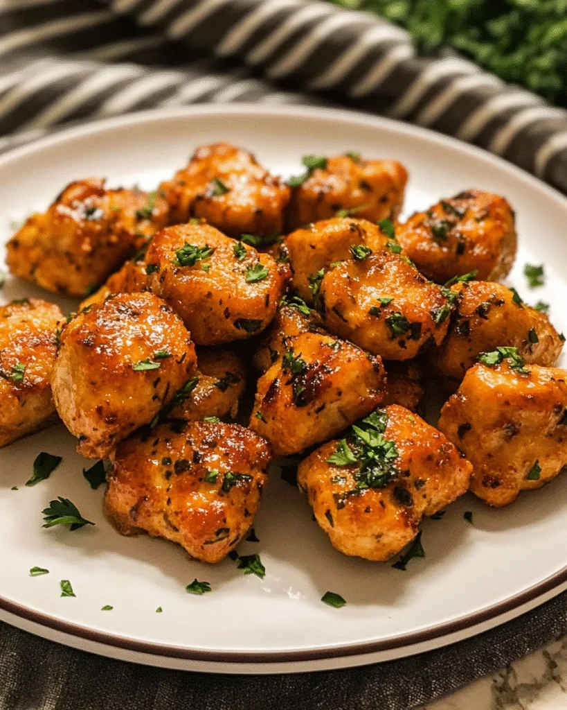 Comprehensive Outline: Keto Garlic Butter Chicken Bites 5 0 2 17
