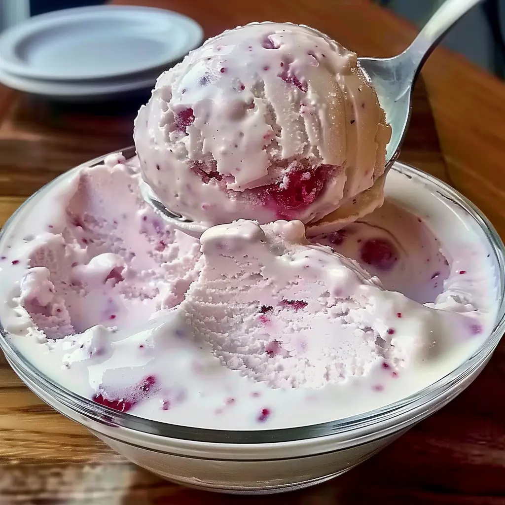 Homemade Raspberry Ice Cream Recipe – Creamy, Fruity & Refreshing