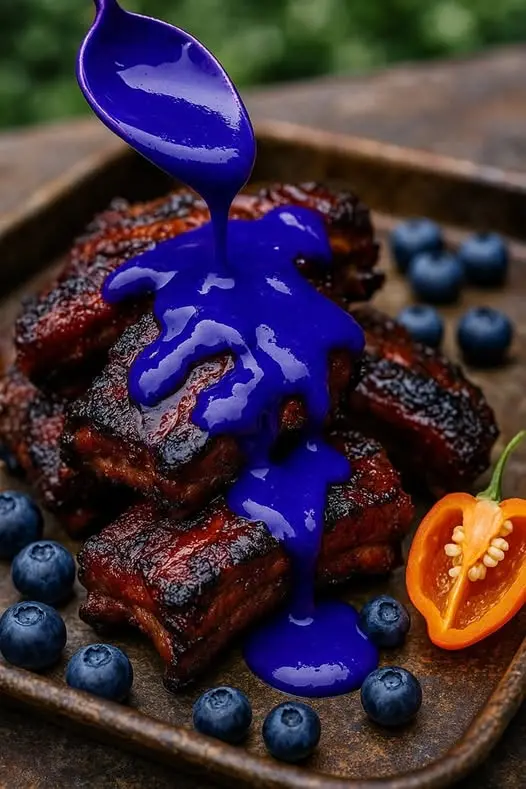 Blueberry-Habanero Sauce