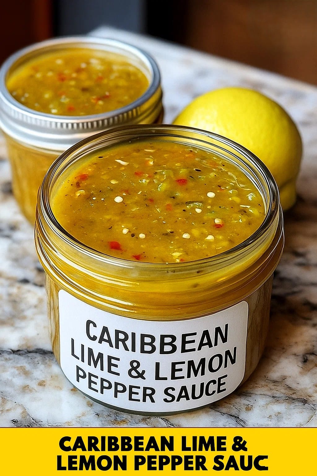 Caribbean Lime & Lemon Pepper Sauce Recipe