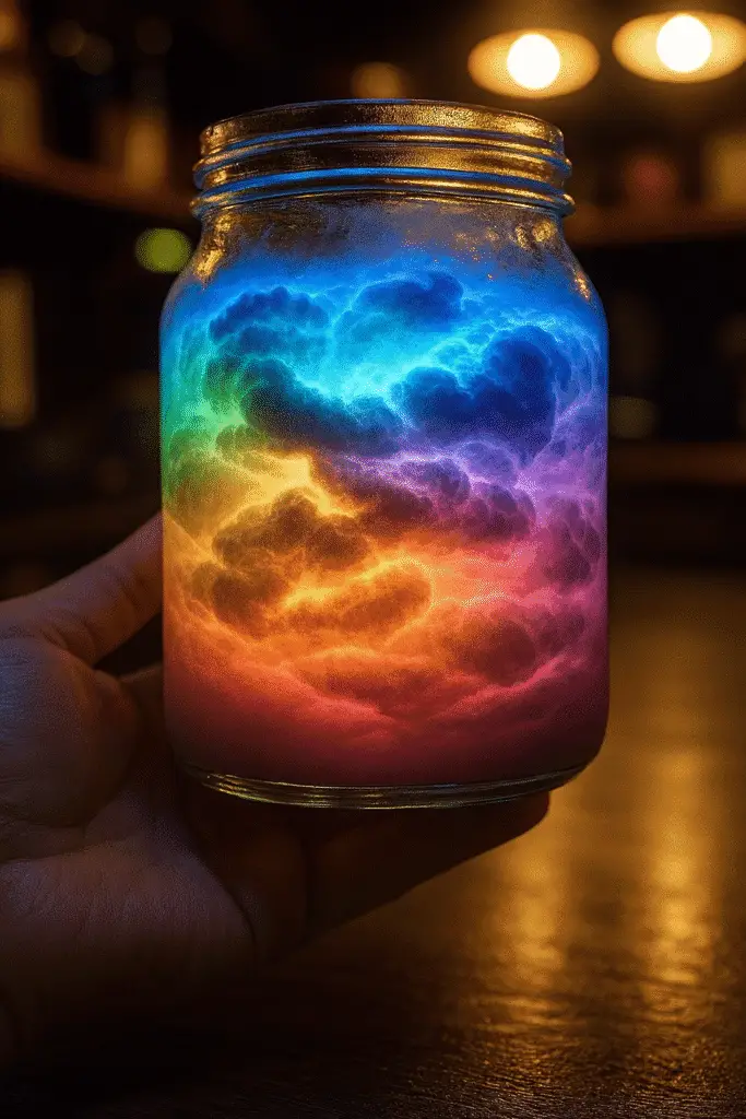 Glowing Rainbow Thundercloud in a Jar (2025): How to Create This Viral Science Experiment at Home 1 1 8