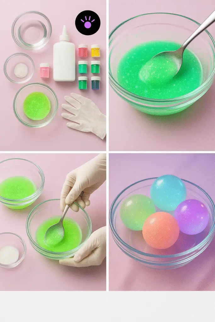 How to Make Glowing Rainbow Bouncy Balls at Home (2025 DIY Guide) 2 2 11