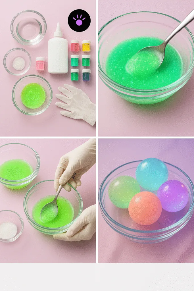 How to Make Glowing Rainbow Bouncy Balls at Home (2025 DIY Guide) 9 2 11
