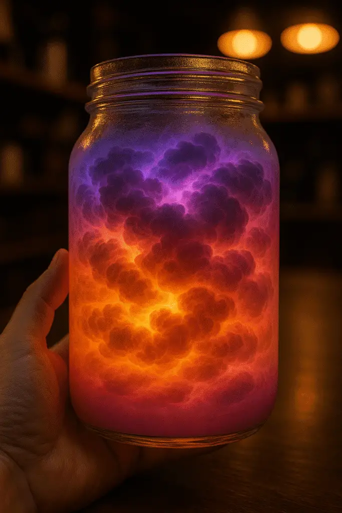 Glowing Rainbow Thundercloud in a Jar (2025): How to Create This Viral Science Experiment at Home 2 2 9