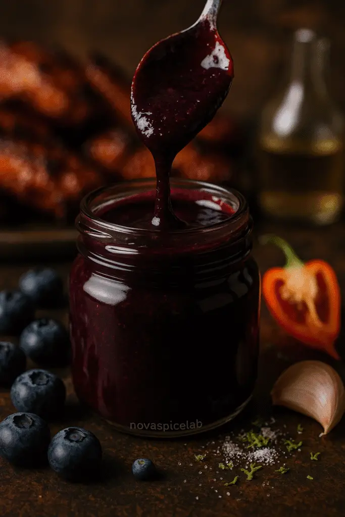 The Ultimate Guide to Homemade Sauces: From Hot to Savory Classics 2 Blueberry Habanero Sauce