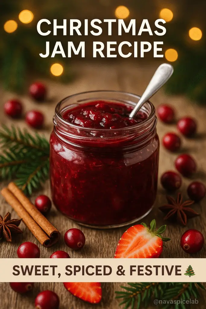 Homemade Christmas Jam Recipe: A Festive Holiday Treat You’ll Love 🎄✨ 1 homemade Christmas Jam recipe