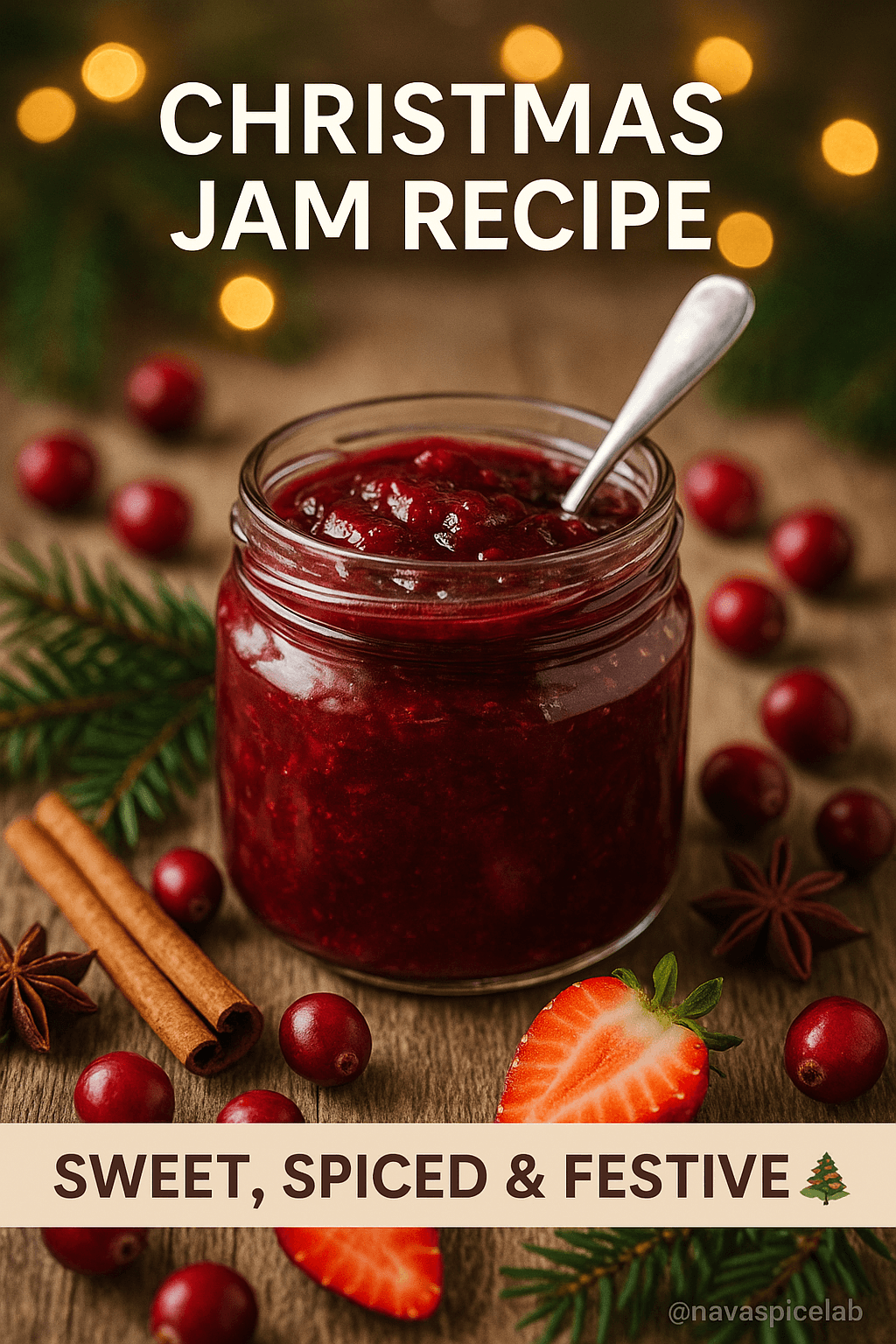 Homemade Christmas Jam Recipe