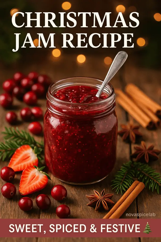 Homemade Christmas Jam Recipe: A Festive Holiday Treat You’ll Love 🎄✨ 2 Best Homemade Christmas Jam Recipe