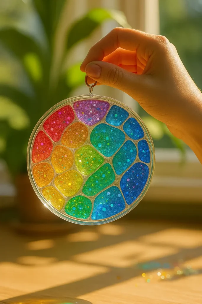 How to Make Clear Glue Mosaic Suncatchers at Home (2025 DIY Guide) 10 3 2