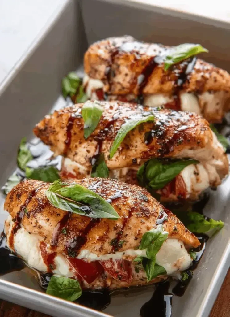 12 Quick & Healthy Chicken Breast Recipes | Weeknight Dinner Ideas 9 Caprese Stuffed Chicken