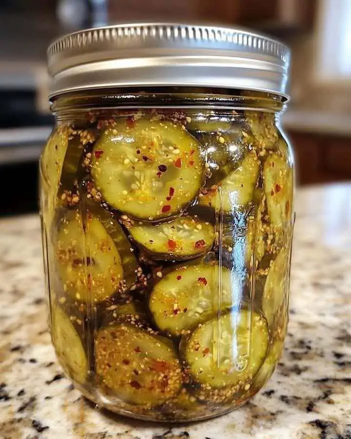 Quick Pickled Cucumbers Recipe (2-Ingredient Snack You’ll Love!) 1 Quick Pickled Cucumbers