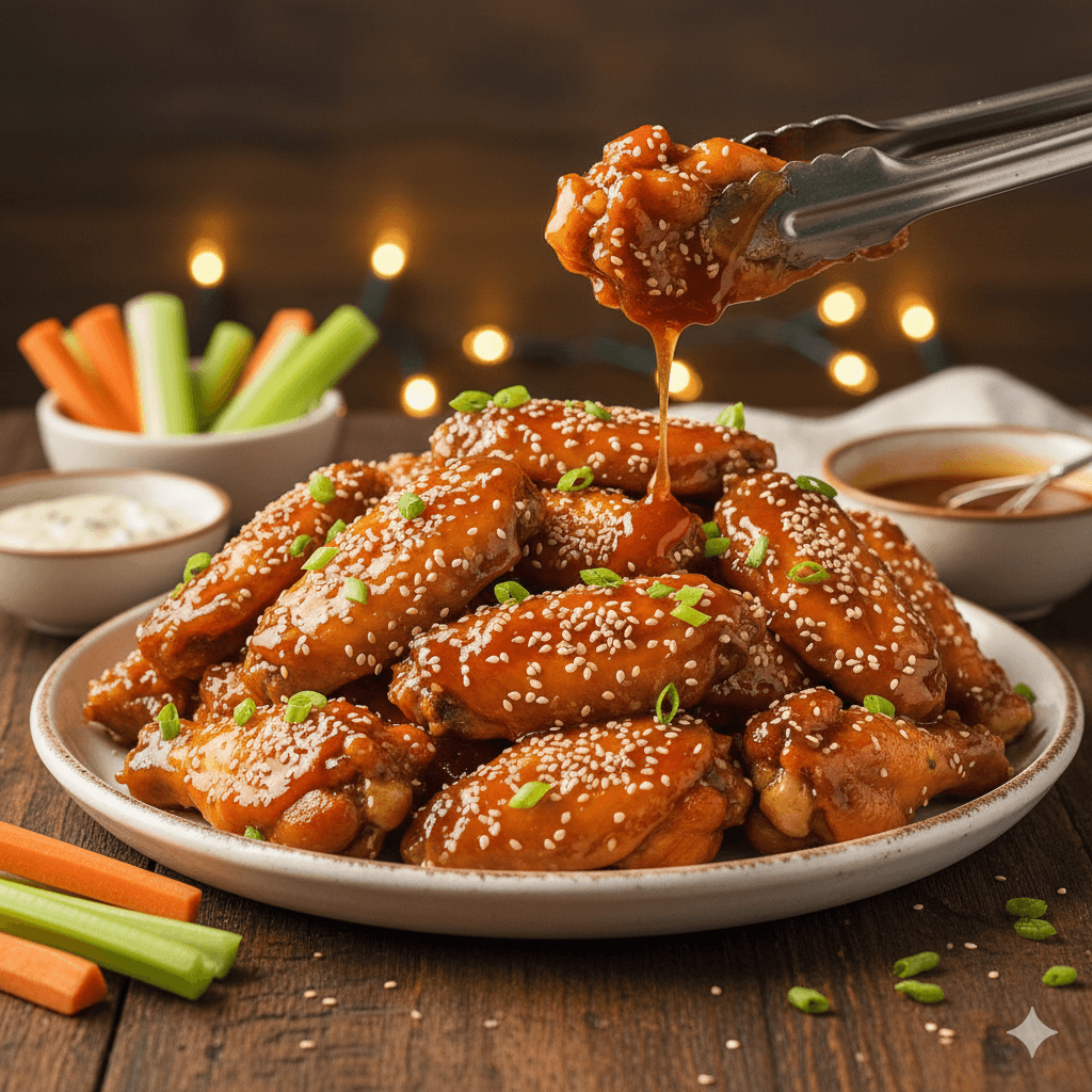 Honey Garlic Wing Chicken