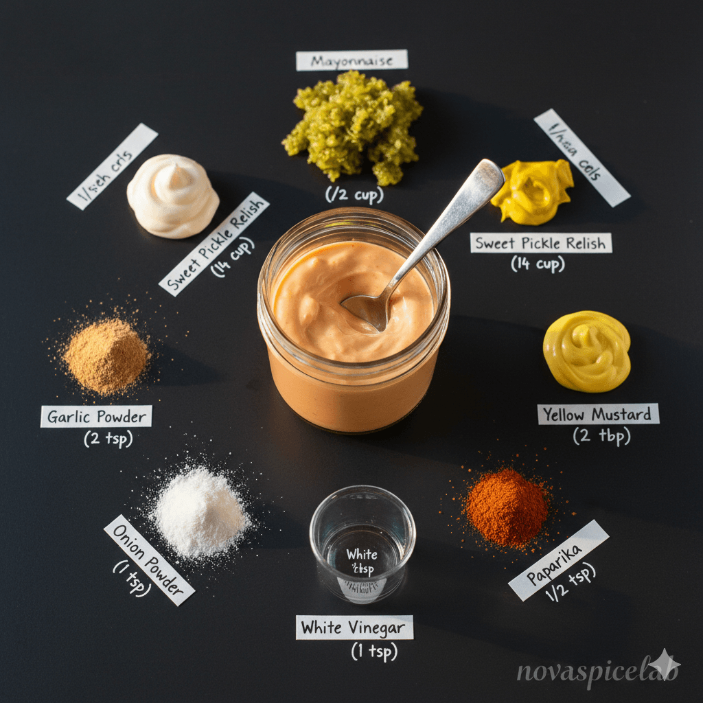 big mac sauce ingredients